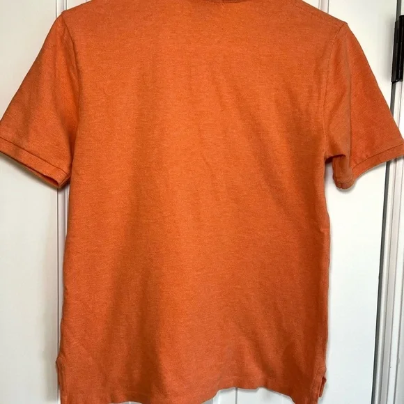 Polo Ralph Lauren Orange Polo Shirt Boys Size 14-16 Large - Picture 3 of 6